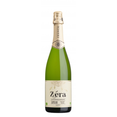 Zéra Bio 0% Chardonnay Nealko víno šumivé biele polosuché 0,75l