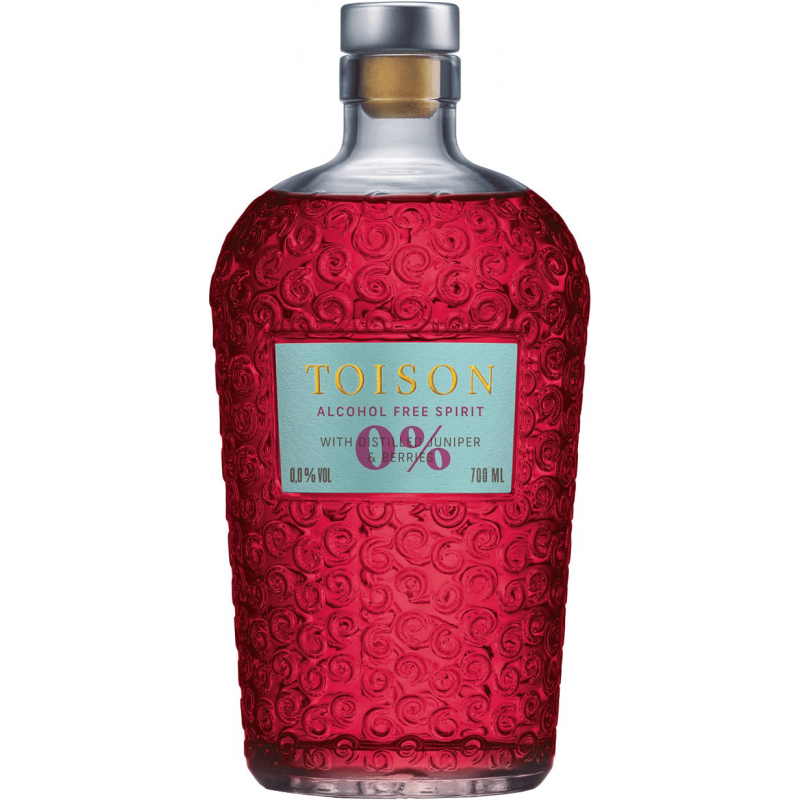 Toison Berries Rosé Gin 0% ovocný jahodový gin bez alkoholu