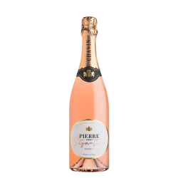 Signature 0% Rosé šumivé polosuché ružové nealkoholické víno 0,75lc