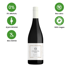 Chavin Zero Syrah 0% červené suché tiché víno 0,75l